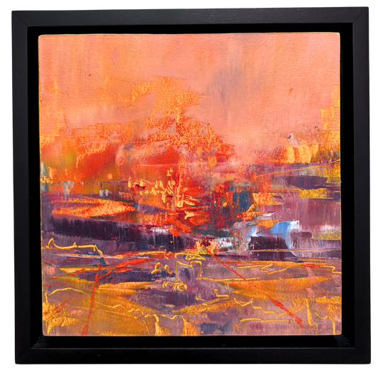 # 5 Light & Shadow Series | 8x8 inch | float framed