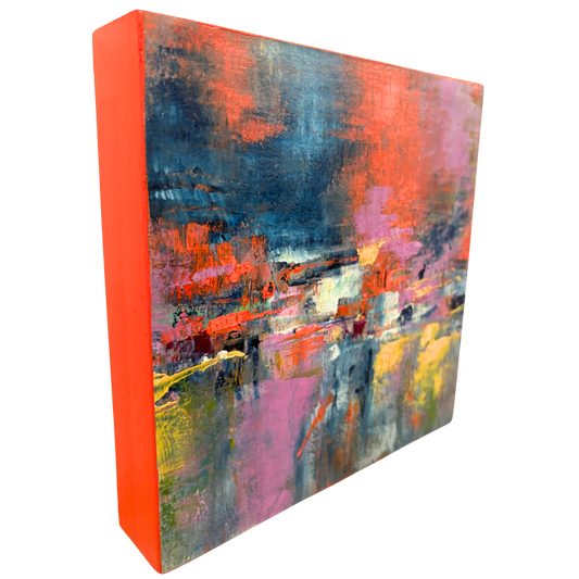 Reflections  | 8x8 inch | oil & cold wax