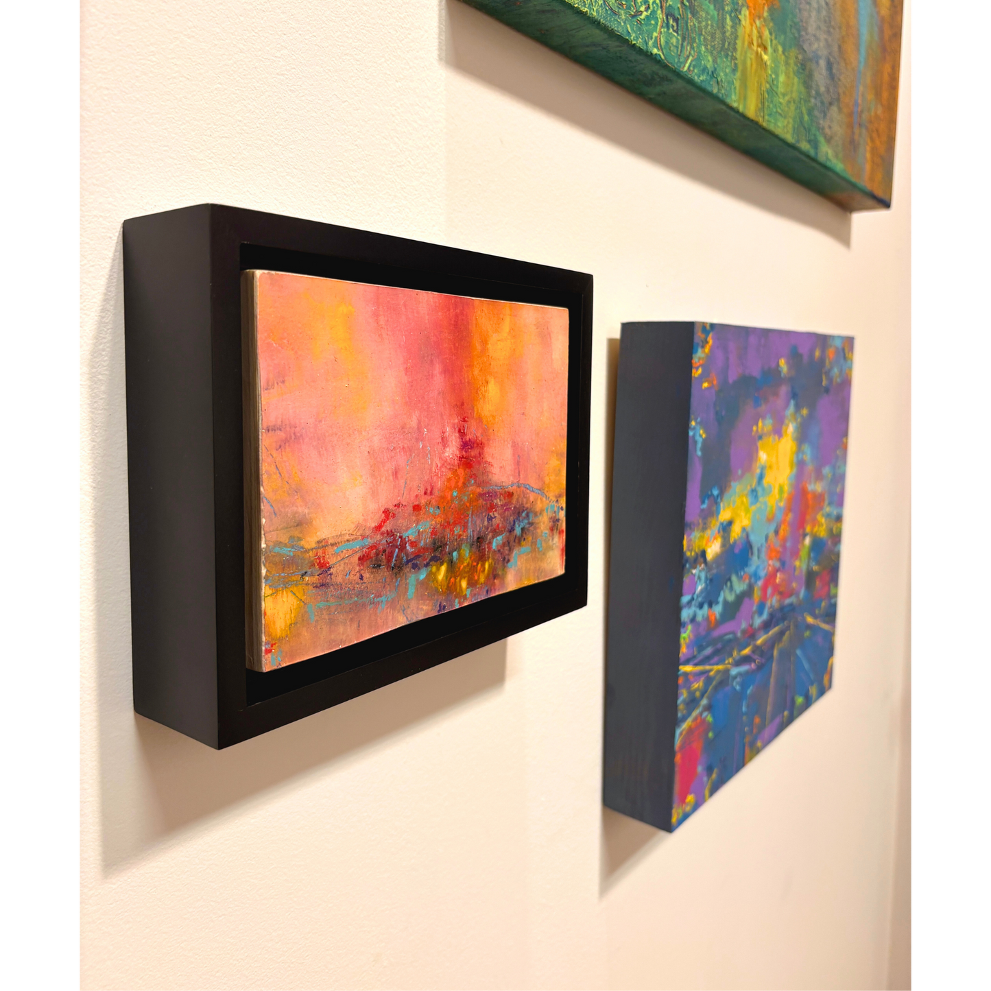 Oil with Cold Wax Study #2